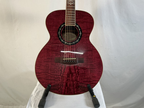Vist Large View of Product Image Which is Used Fender T-BUCKET 200 T VIOLET Solid Top Acoustic Guitar Red