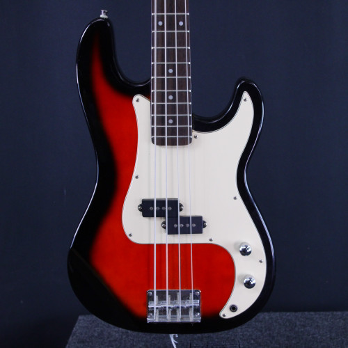 Vist Large View of Product Image Which is Used Crescent P BASS P Type Bass Guitar Sunburst 4-String