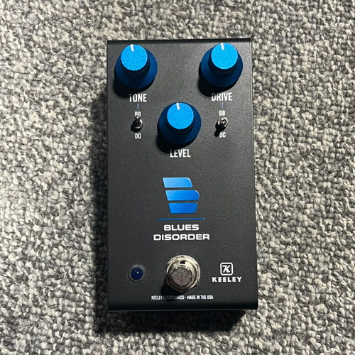Vist Large View of Product Image Which is Used KEELEY BLUES DISORDER Guitar Overdrive Pedal
