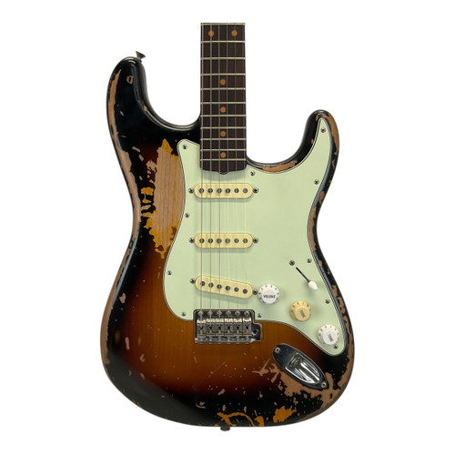 Vist Large View of Product Image Which is Used Fender Mike McCready Stratocaster Electric Guitar Sunburst 6-String
