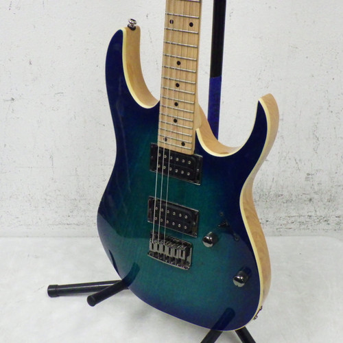 Vist Large View of Product Image Which is Used Ibanez RG470AHM Super S Electric Guitar Green 6-String