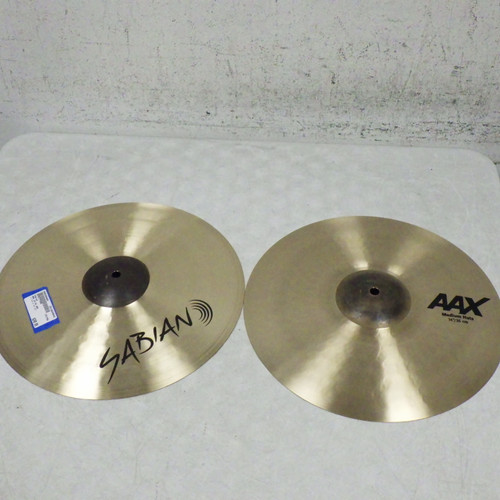 Vist Large View of Product Image Which is Used Sabian AAX 14 HI HAT Hi Hat Cymbals 14"