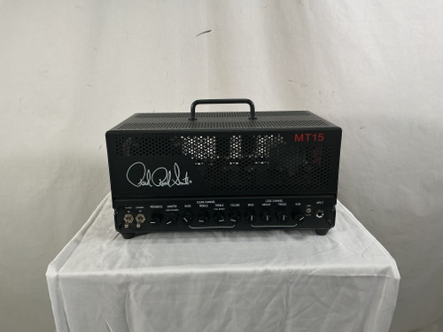 Vist Large View of Product Image Which is Used Paul Reed Smith - PRS MT15 + BAG Tube Guitar Amplifier Head