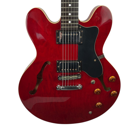 Vist Large View of Product Image Which is Used Epiphone DOT Semi-Hollow Electric Guitar Red 6-String