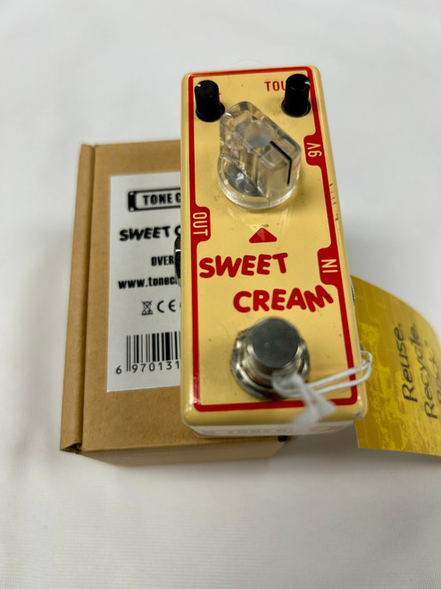 Vist Large View of Product Image Which is Used Tone City SWEET CREAM Overdrive Pedal