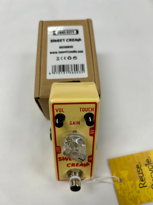 Vist Large View of Product Image Which is Used Tone City SWEET CREAM Overdrive Pedal