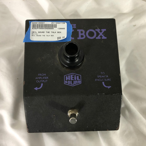 Vist Large View of Product Image Which is Used HEIL SOUND THE TALK BOX Talkbox Pedal