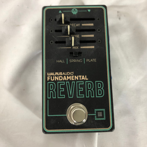 Vist Large View of Product Image Which is Used Walrus Audio FUNDAMENTAL REVERB Reverb Pedal