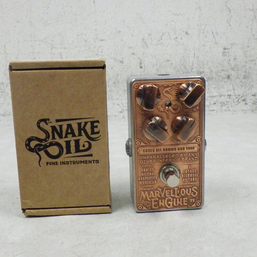 Vist Large View of Product Image Which is Used Snake Oil Marvelous Engine Distortion Pedal