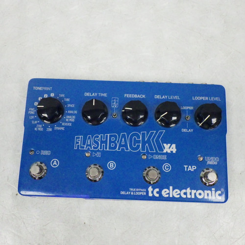 Vist Large View of Product Image Which is Used Tc Electronic Flashback X4 Delay Pedal