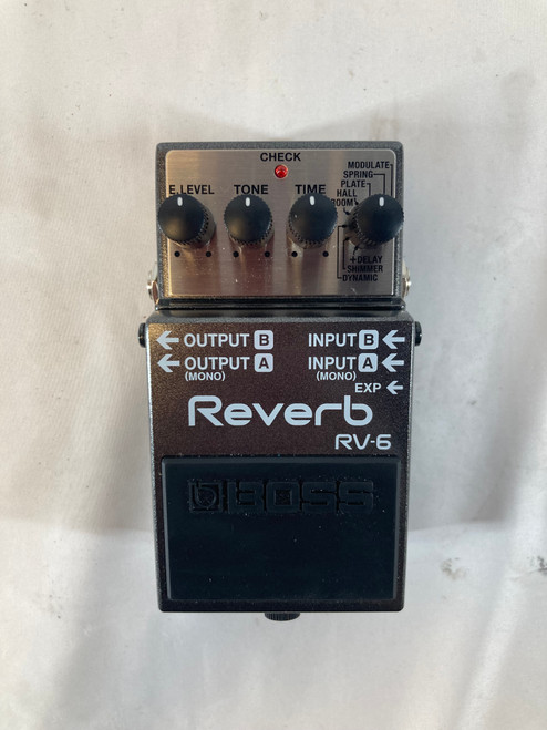 Vist Large View of Product Image Which is Used Boss RV-6 Reverb Pedal