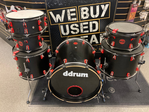 Vist Large View of Product Image Which is Used Ddrum Hybrid 6 Player Shell Pack