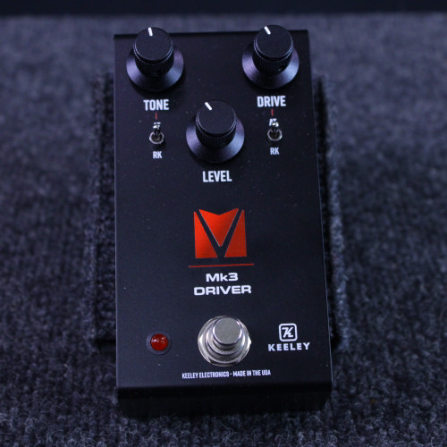 Vist Large View of Product Image Which is Used Keeley DRIVER MK3 DRIVE PEDAL Overdrive Pedal