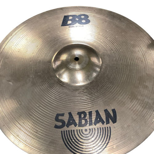 Vist Large View of Product Image Which is Used Sabian 20 B8 RIDE Ride Cymbal 20"