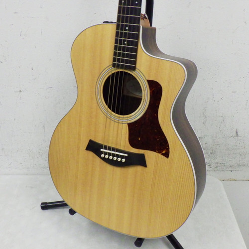 Vist Large View of Product Image Which is Used Taylor 214CE Solid Top Acoustic Guitar Natural