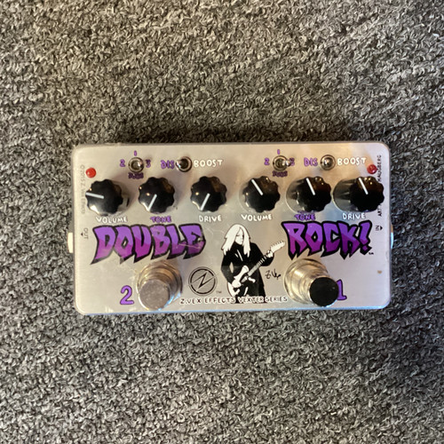 Vist Large View of Product Image Which is Used Zvex DOUBLE ROCK VEXTER Distortion Pedal