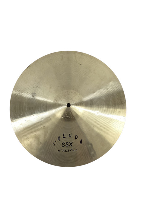 Vist Large View of Product Image Which is Used Saluda SSX Rock Crash Cymbal 16"