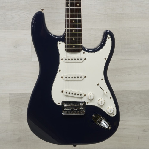 Vist Large View of Product Image Which is Used Squier Bullet Stratocaster Electric Guitar Blue