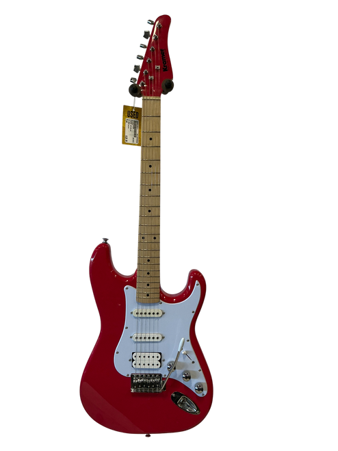 Vist Large View of Product Image Which is Used Kramer FOCUS VT-211S S Type Electric Guitar Pink 6-String