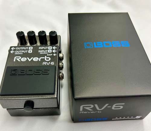 Vist Large View of Product Image Which is New Boss RV-6 Reverb Pedal