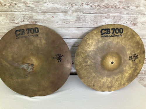 Vist Large View of Product Image Which is Used CB700 14 5584 INTER HI HATS Cymbals