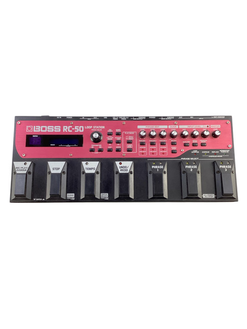 Vist Large View of Product Image Which is Used Boss RC-50 Loop Station w/AC