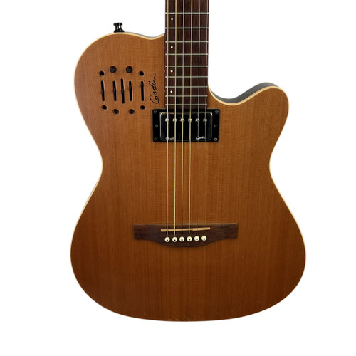 Vist Large View of Product Image Which is Used Godin A6 ULTRA Semi-Hollow Electric Guitar Wood 6-String