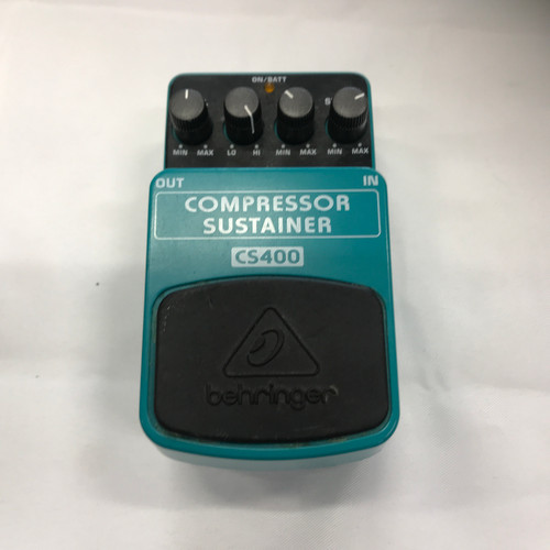 Vist Large View of Product Image Which is Used Behringer CS400 COMPRESSOR SUSTAINER Compressor Pedal
