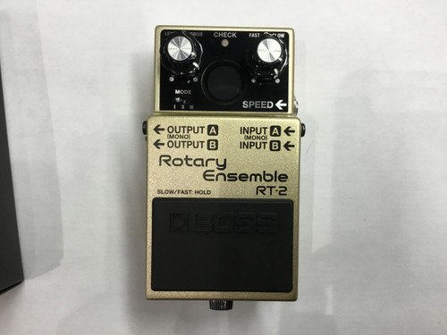 Vist Large View of Product Image Which is Used Boss RT-2 ROTARY ENSEMBLE Multi-FX Pedal