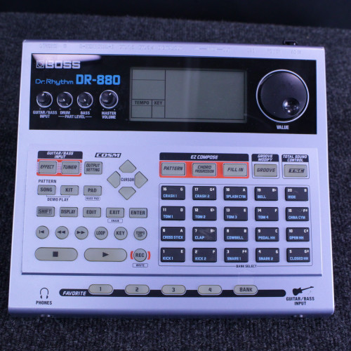 Vist Large View of Product Image Which is Used Boss DR-880 DRUM MACHINE Beat Production