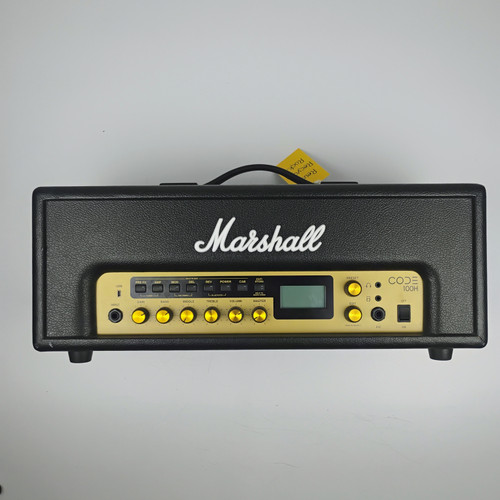 Vist Large View of Product Image Which is Used Marshall CODE 100H Solid State Guitar Head