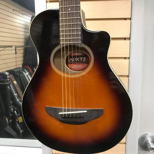 Vist Large View of Product Image Which is Used Yamaha APXT2 Laminate Top Acoustic Guitar Sunburst
