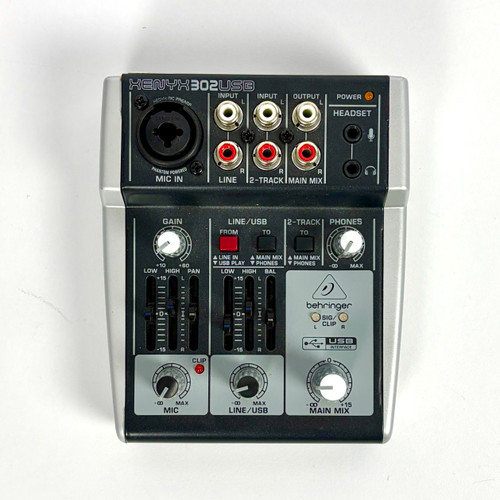 Vist Large View of Product Image Which is Used Behringer XENYX 302USB Compact Mixer