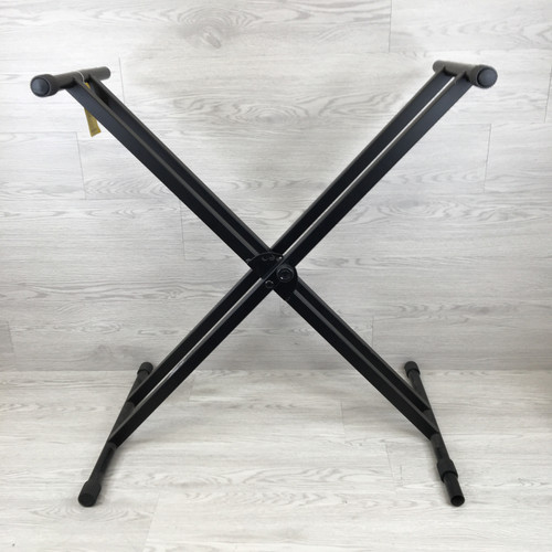 Vist Large View of Product Image Which is Used On Stage KEYBOARD STAND DOUBLE X Single Keyboard Stand
