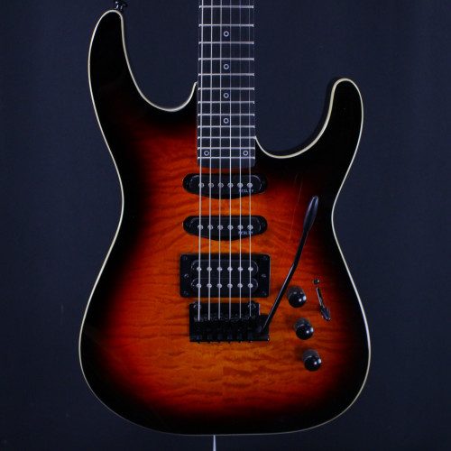 Vist Large View of Product Image Which is Used FESLEY HSS Super S Electric Guitar Sunburst 6-String