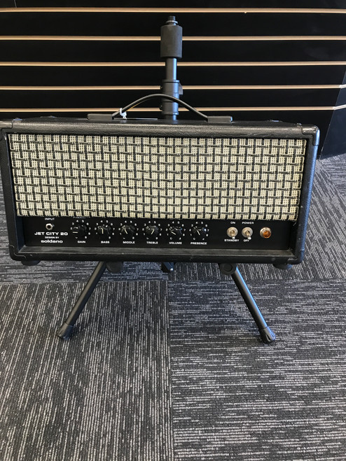 Vist Large View of Product Image Which is Used Jet City 20 SOLDANO Rackmount Tube Amplifier Head