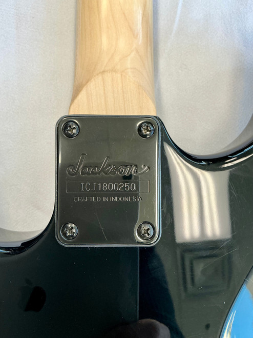 Vist Large View of Product Image Which is Used Jackson ADRIAN SMITH SIGNATURE S Type Electric Guitar transparent green burst