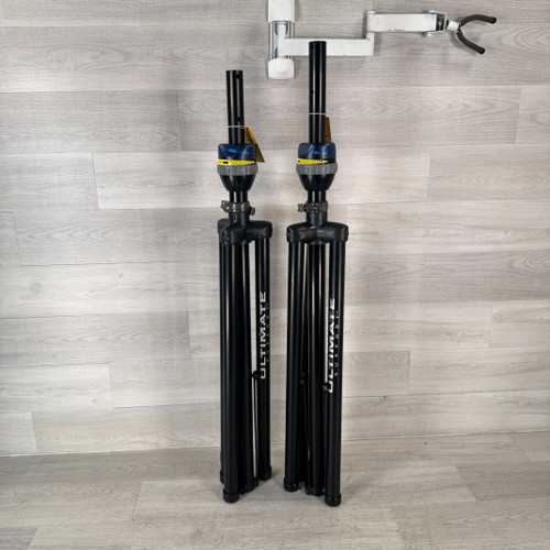 Vist Large View of Product Image Which is Used Ultimate Support TS-90B TeleLock Speaker Stand - Pair