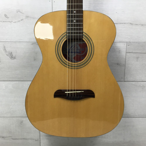 Vist Large View of Product Image Which is Used Oscar Schmidt OF2 Concert Laminate Top Acoustic Guitar Natural