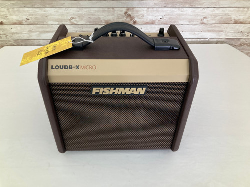 Vist Large View of Product Image Which is Used Fishman LOUDBOX MICRO 1 x 5 Solid State Amplifier 1 x 5