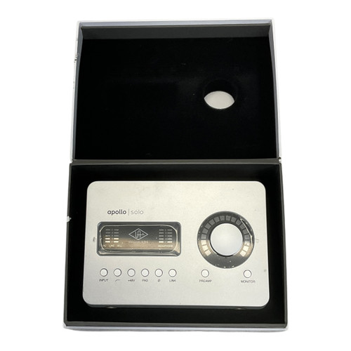 Vist Large View of Product Image Which is Used Universal Audio Apollo Solo Thunderbolt Computer Interface