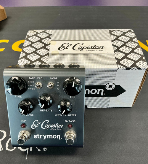Vist Large View of Product Image Which is Used Strymon EL CAPISTAN Guitar Effects Pedal
