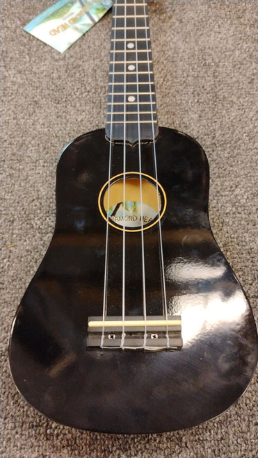 Vist Large View of Product Image Which is New DIAMONDHEAD UKE SOPRANO BLACK