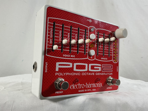 Vist Large View of Product Image Which is Used Electro Harmonix (E/H) POG 2 POLYPHONIC OCTAVE Octave Pedal