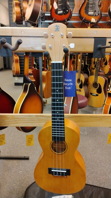 Vist Large View of Product Image Which is New UMIKOA CONCERT UKE NATURAL