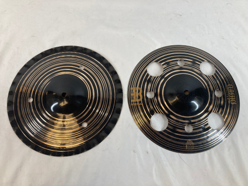 Vist Large View of Product Image Which is Used Meinl 12" Dark Trash Stack Cymbals