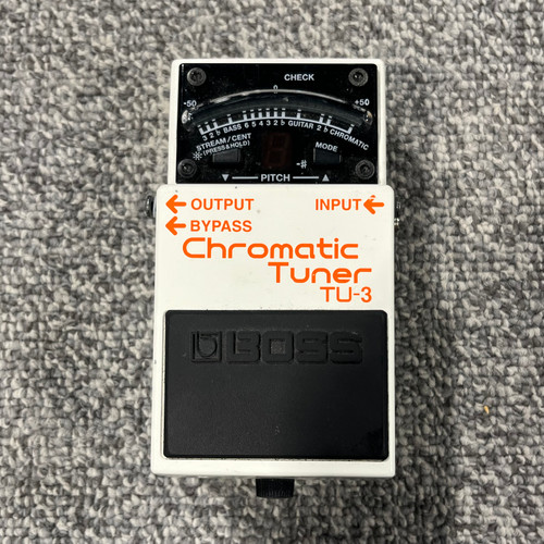 Vist Large View of Product Image Which is Used BOSS TU-3 CHROMATIC TUNER Guitar Pedal