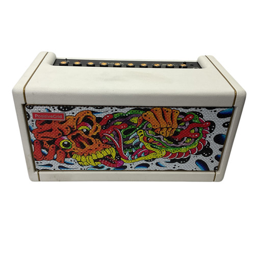Vist Large View of Product Image Which is Used Positive Grid SPARK 40 PEARL W/ BAG Solid State Guitar Combo Other