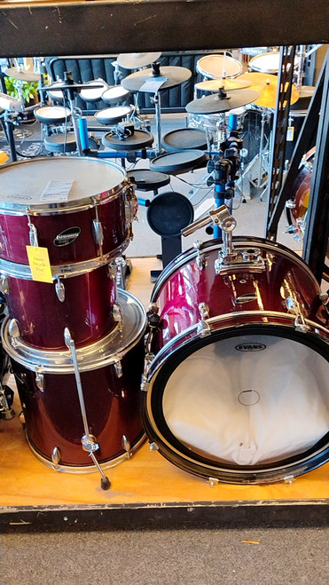 Vist Large View of Product Image Which is Used Ludwig ACCENT 4 PC KIT Drum Shell Kit Other 22" Kick Drum