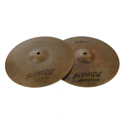 Vist Large View of Product Image Which is Used Zildjian SCIMITAR HI HATS 13 Hi Hat Cymbals 13"